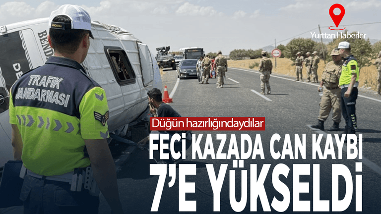 Düğün hazırlığındaydılar... Feci kazada can kaybı 7’e yükseldi